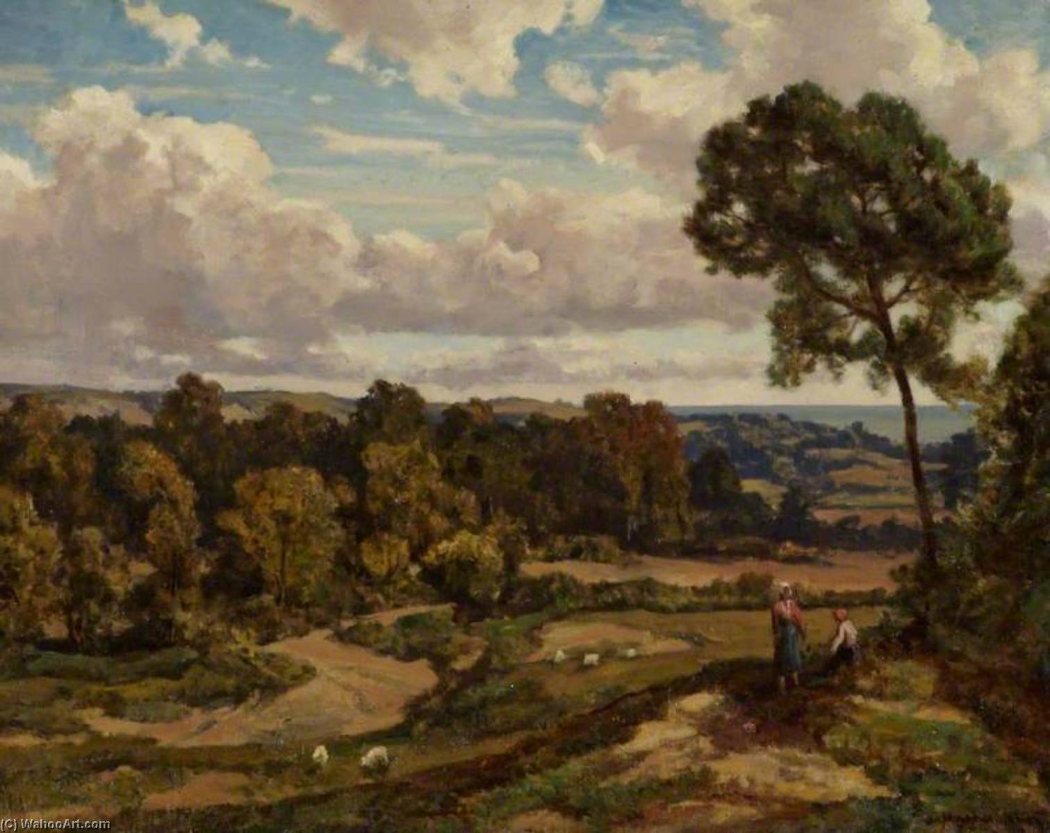 Landscape — Herbert Edwin Pelham Hughes Stanton