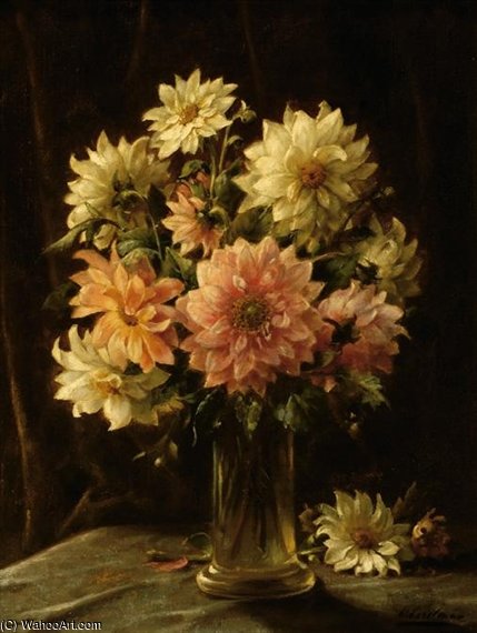 A Still Life Of Flowers — Otto Eerelman