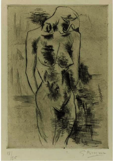 Nude Study (vallier 1) — Жорж Брак