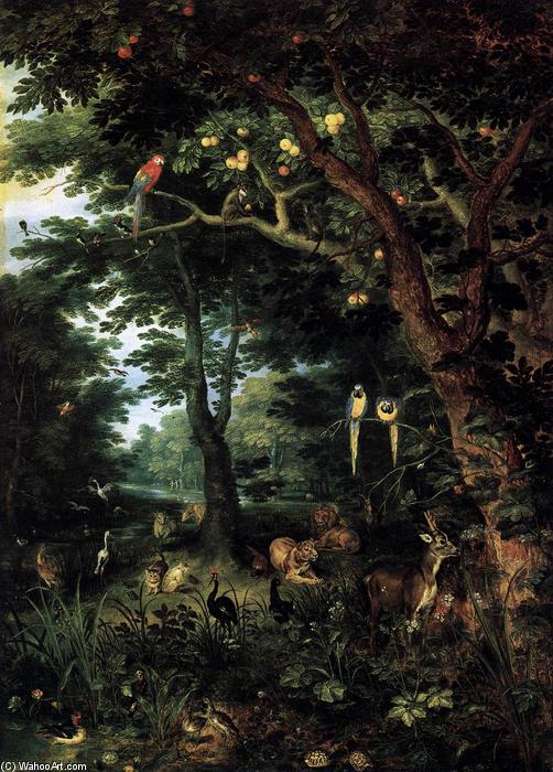 Paradise — Jan The Younger Brueghel