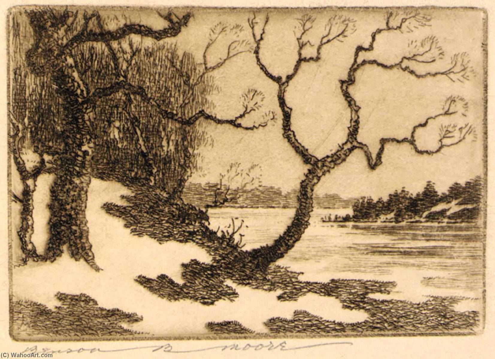 Winter On The Potomac — Benson B Moore