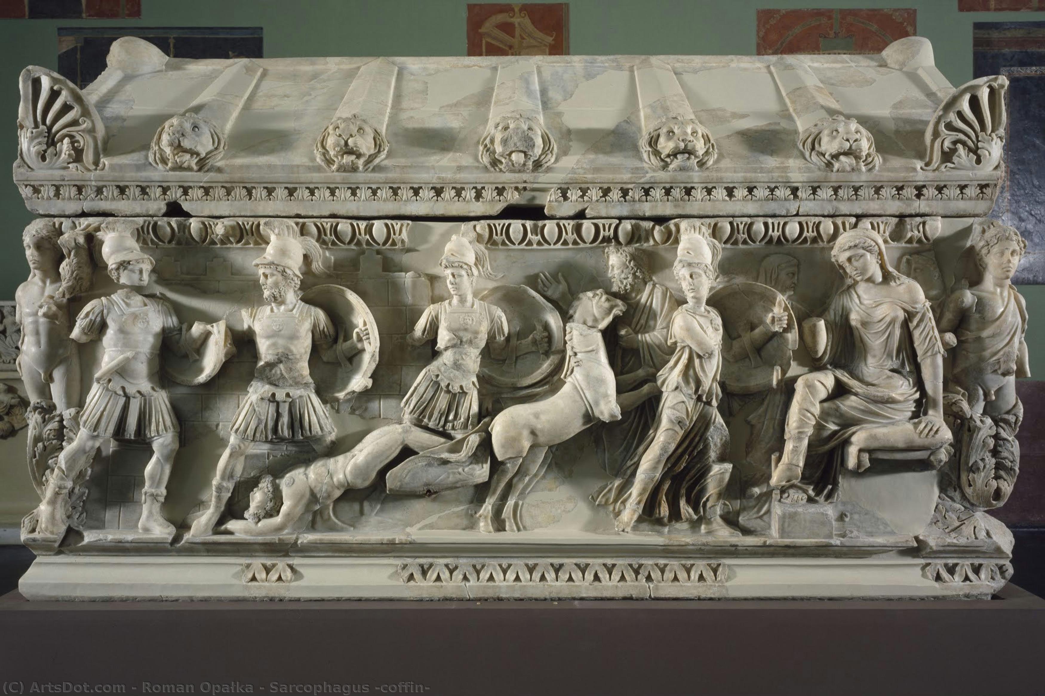 Sarcophagus (coffin) — Роман Опалка