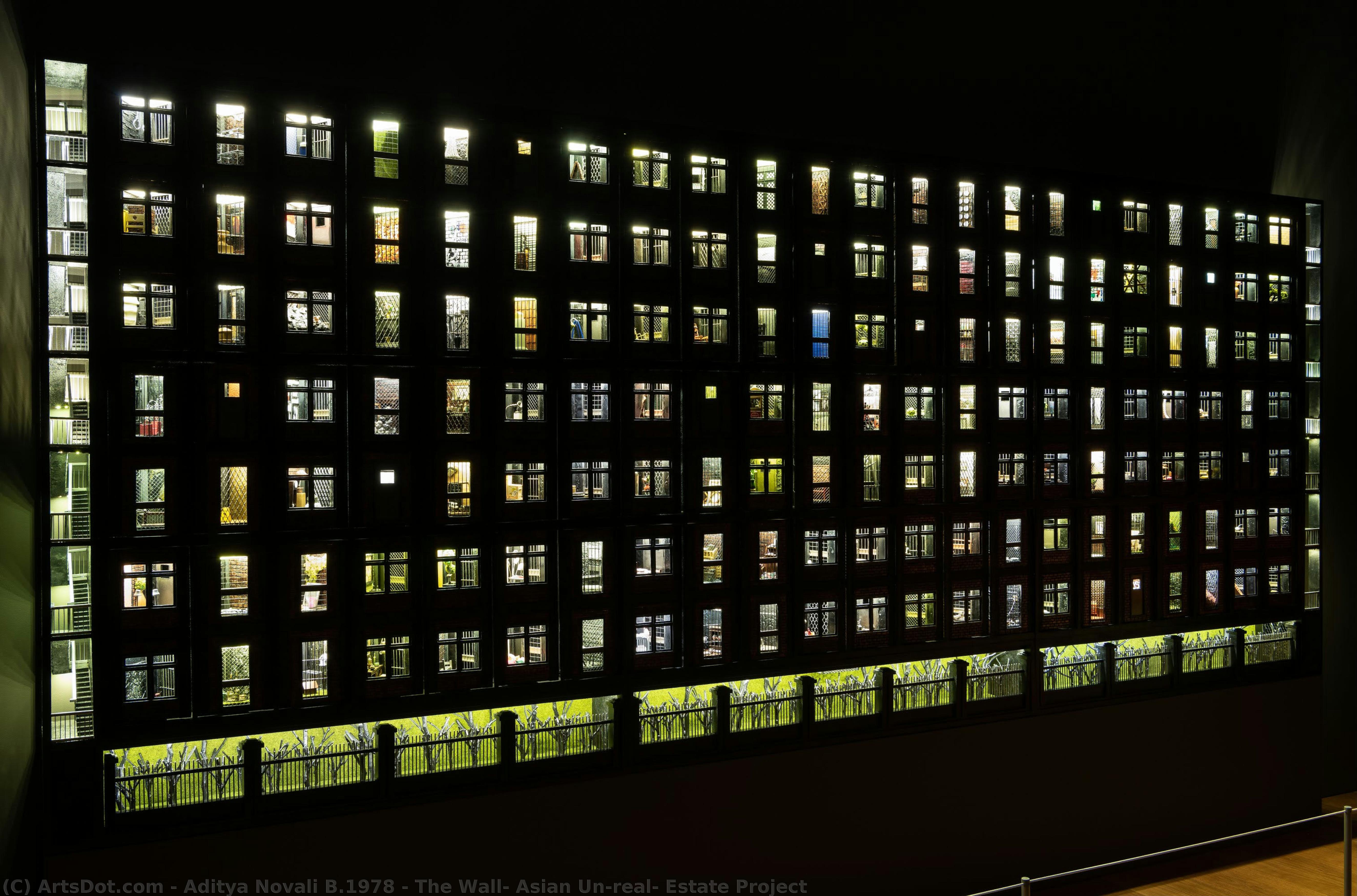 The Wall: Asian Un(real) Estate Project — Aditya Novali B.1978