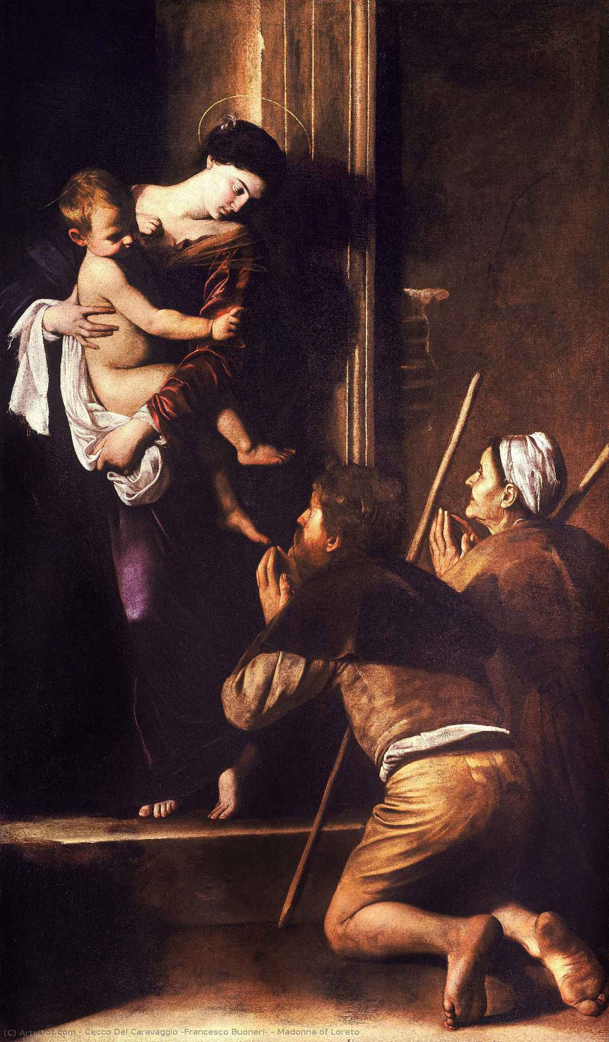 Madonna Of Loreto — Cecco Del Caravaggio (francesco Buoneri)