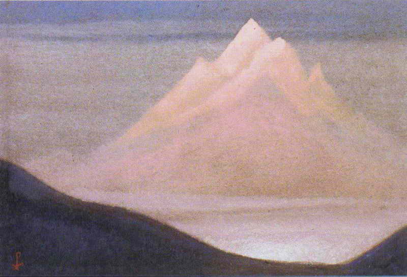 Pink Glacier As Flower — Nikolai Konstantinowitsch Roerich