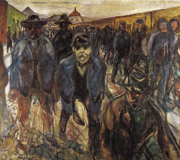 Retorno De Los Trabajadores — Edvard Munch