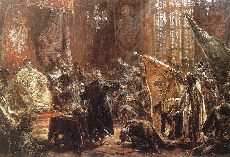 Shuiskiis Czars At The Seym In Warsaw — Јан Матејко