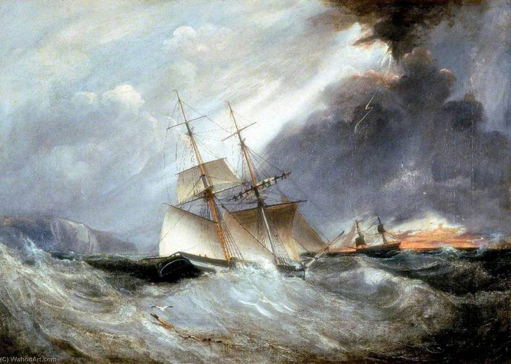 The Brig 'hermaphrodite' — George Balmer