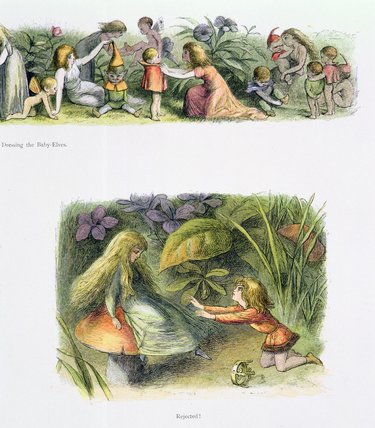 Dressing The Baby Elves — Richard Doyle