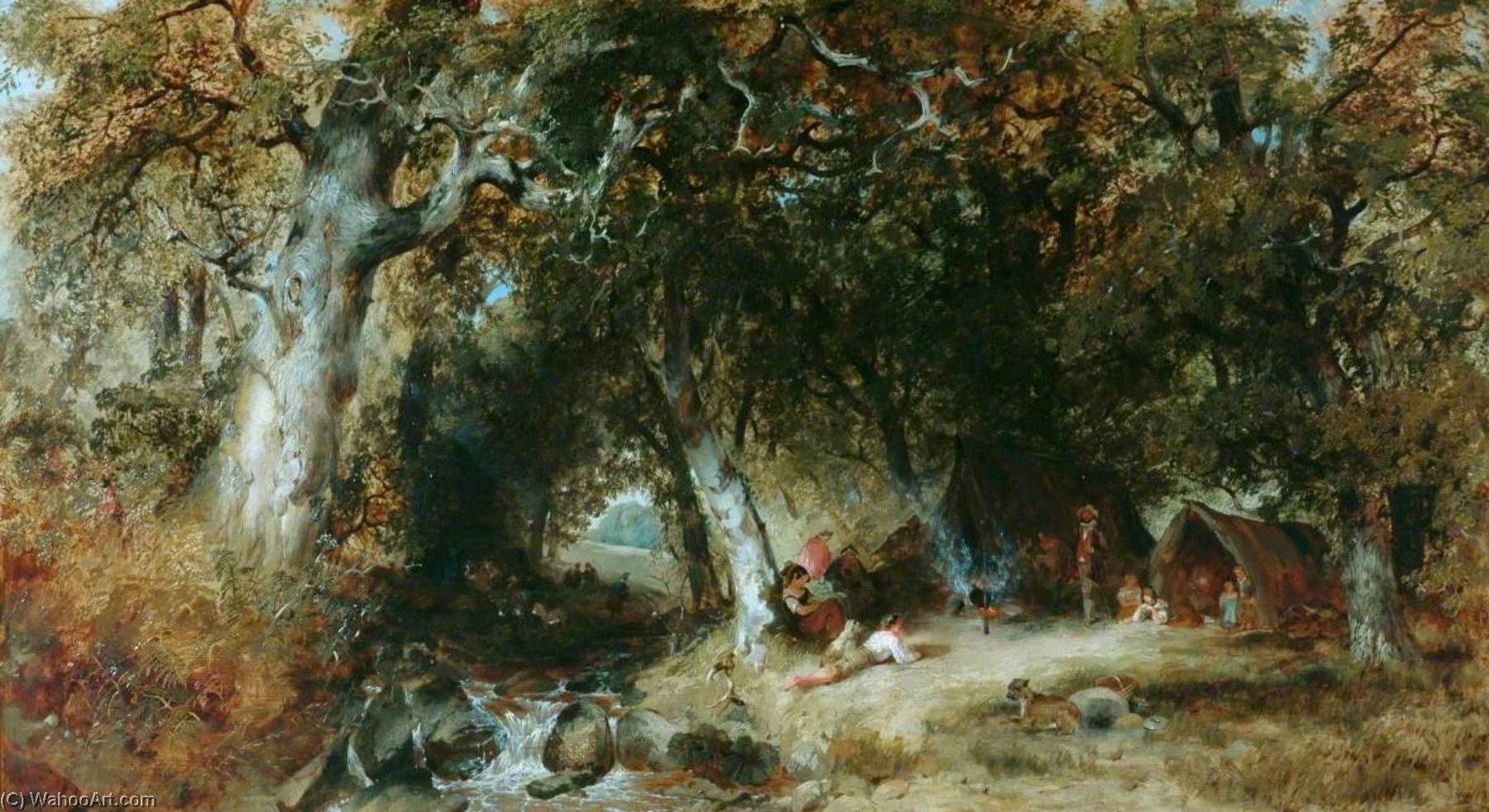 Gipsy Encampment — Henry Jutsum