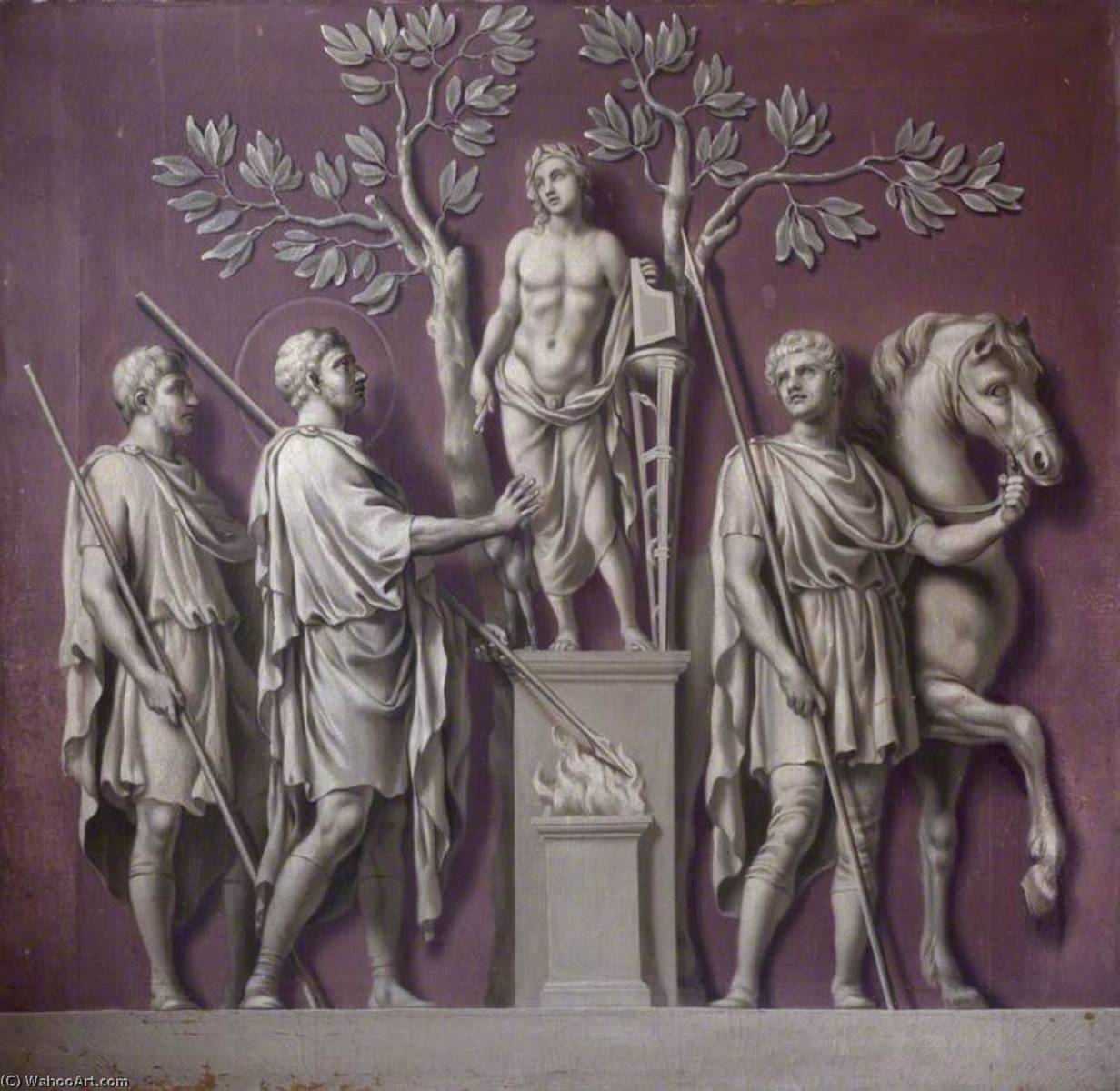 Sacrifice To Apollo (from The Arch Of Constantine) — Fransis Hejm