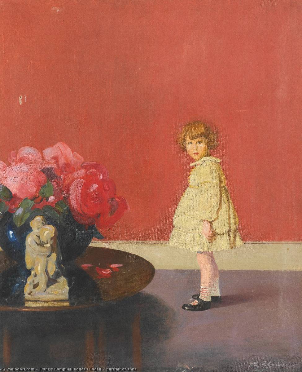Portrait Of Anna — Francis Campbell Bolleau Cadell