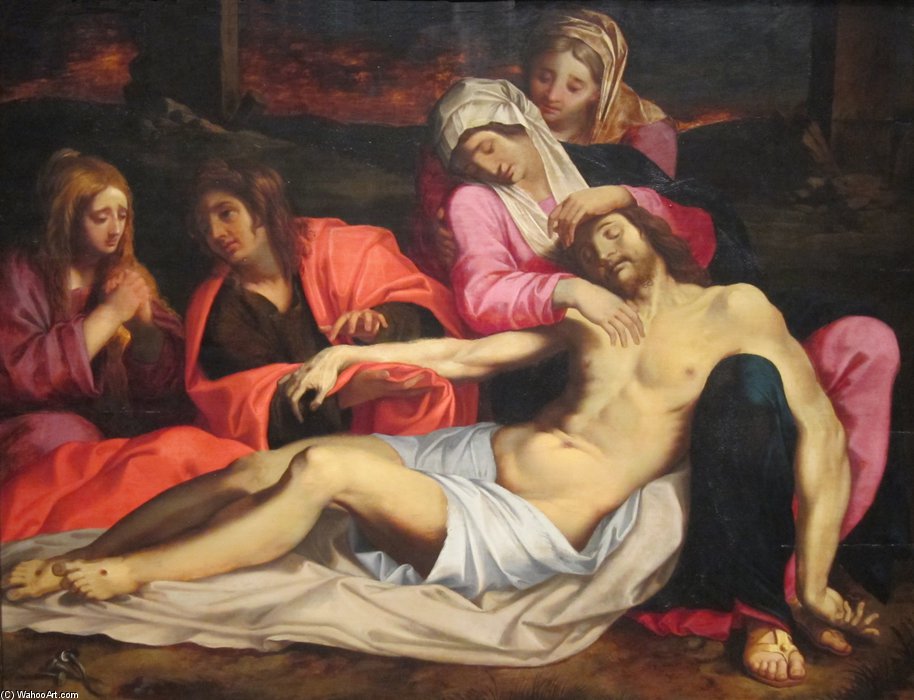 The Lamentation Of Christ, — Abraham Janssens