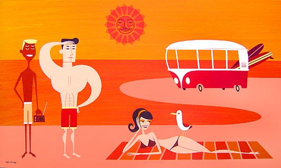 Pismo — Josh Agle (shag)