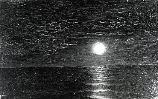 Moonrise On The Caribbean, (painting) — Ralph Albert Blakelock