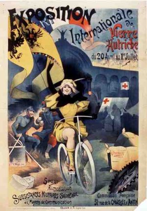 Poster For The 'international Exhibition Of Vienna — Alfred Choubrac
