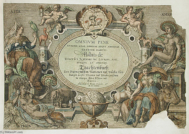 Omnium Pene Europae, Asiae, Aphricae Atque Americae Gentium Habitus_36 — Abraham De Bruyn