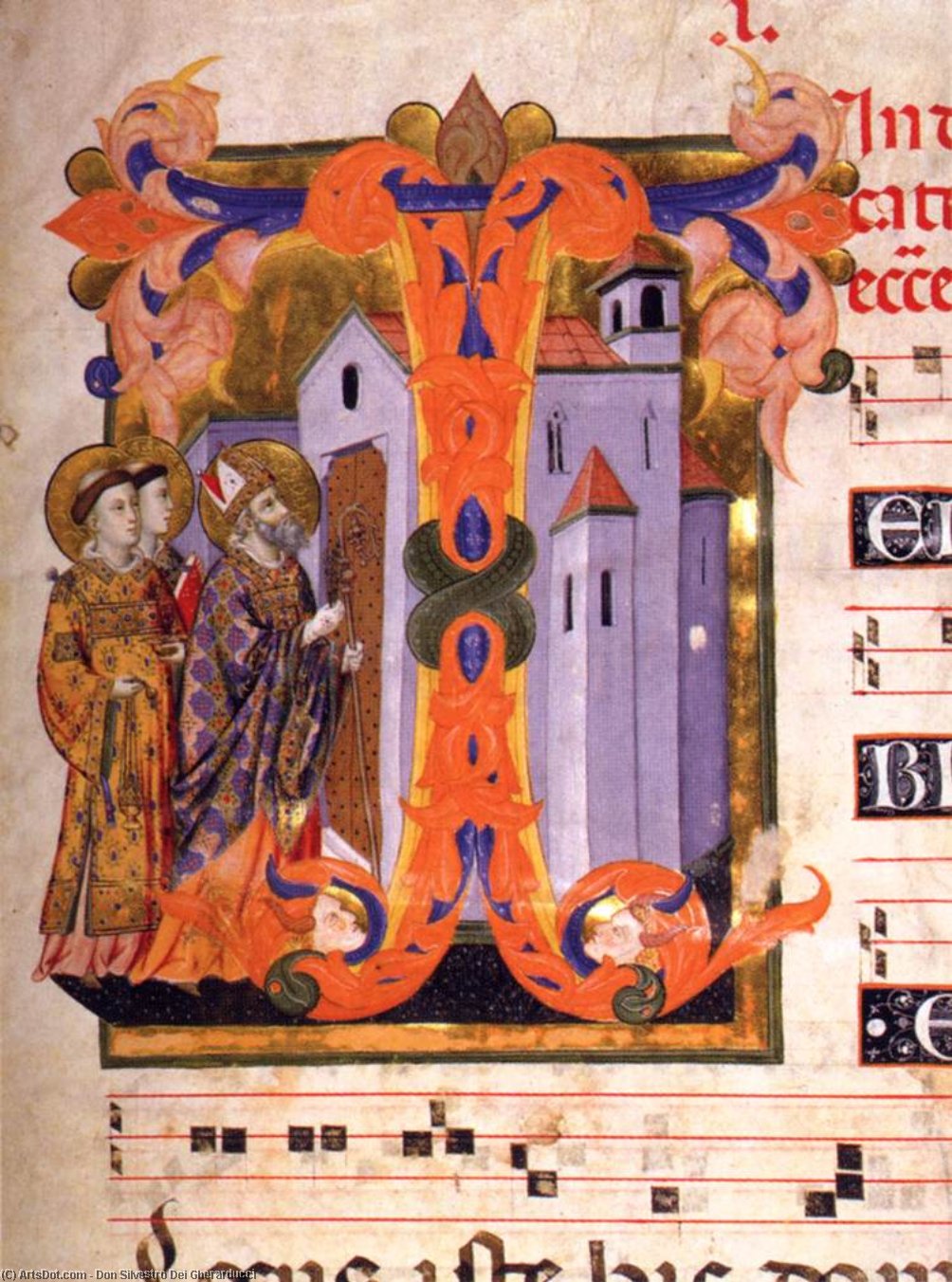 Gradual From Santa Maria Degli Angeli — Don Silvestro Dei Gherarducci
