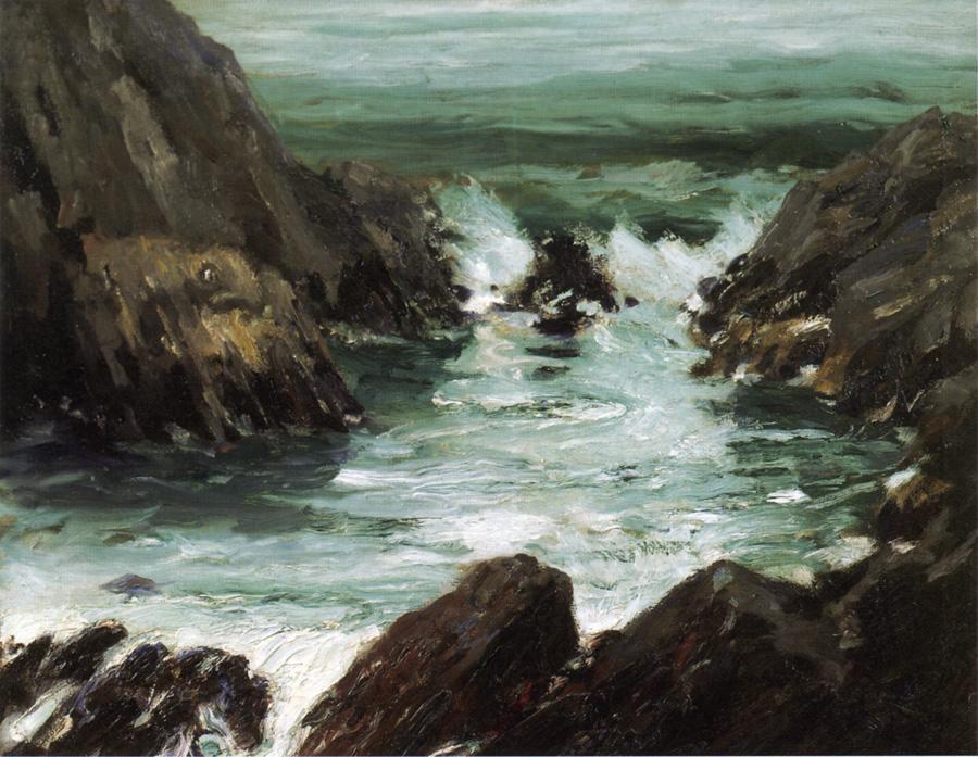 Marine With Rocks — ロバート・ヘンリー