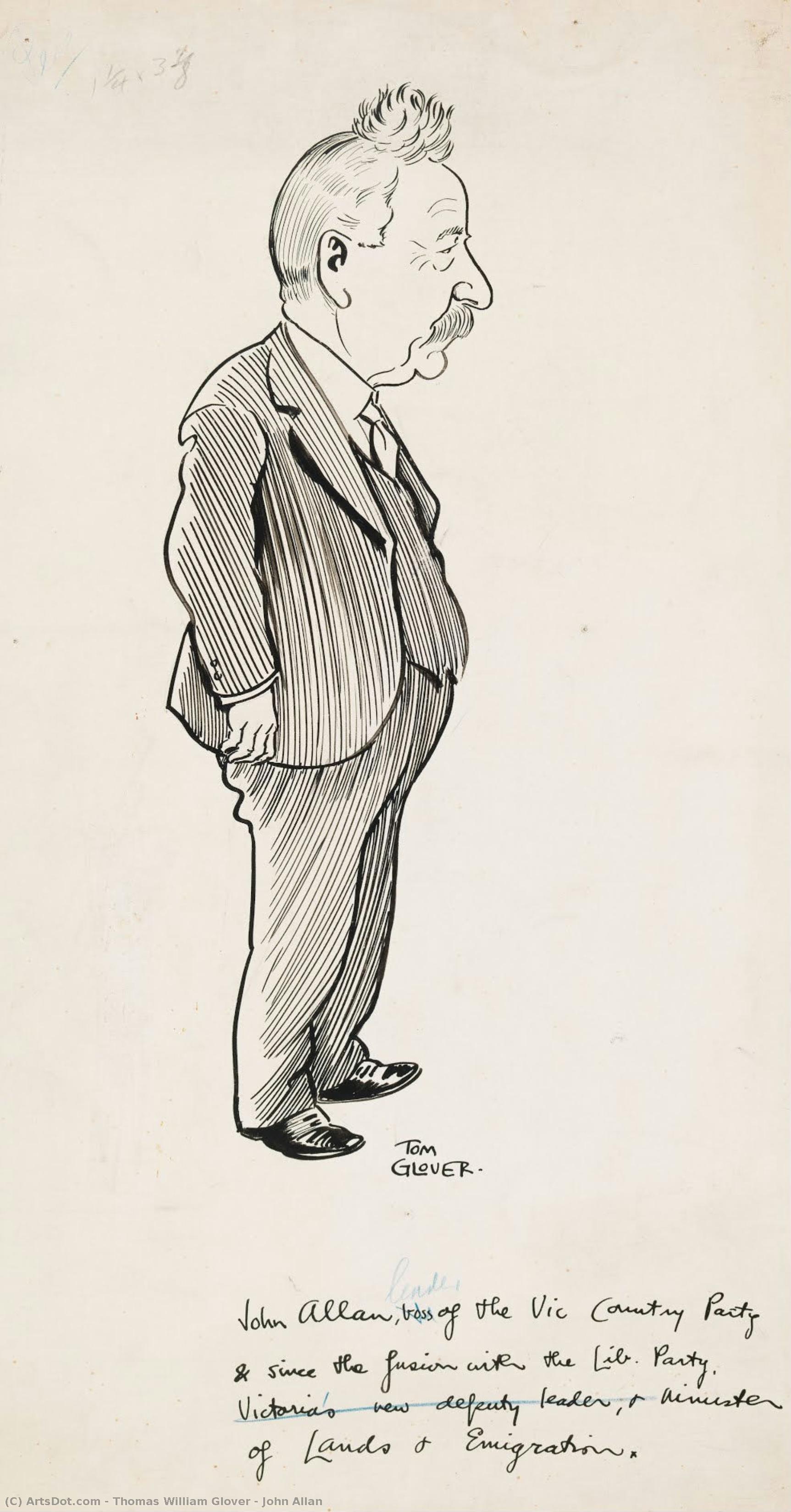 John Allan — Thomas William Glover