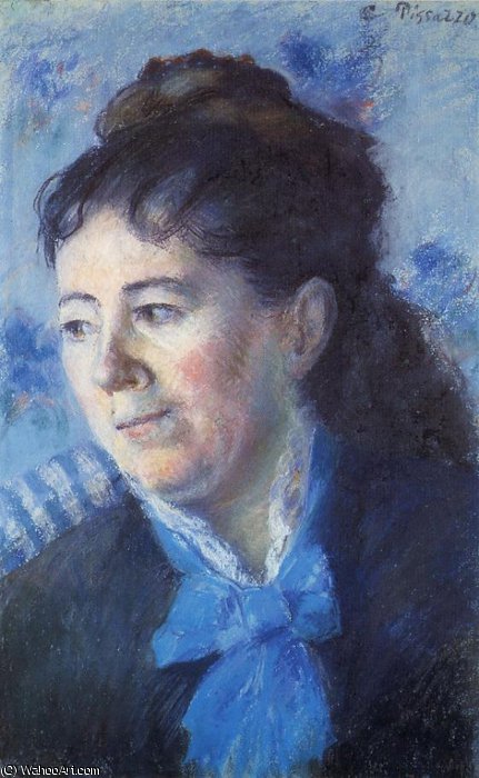 Portrait Of Madame F. Estruc — Camille Pissarro