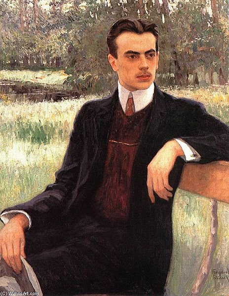 Portrait Of N. F. Yusupov — Nikolai Petrovich Bogdanov Belsky
