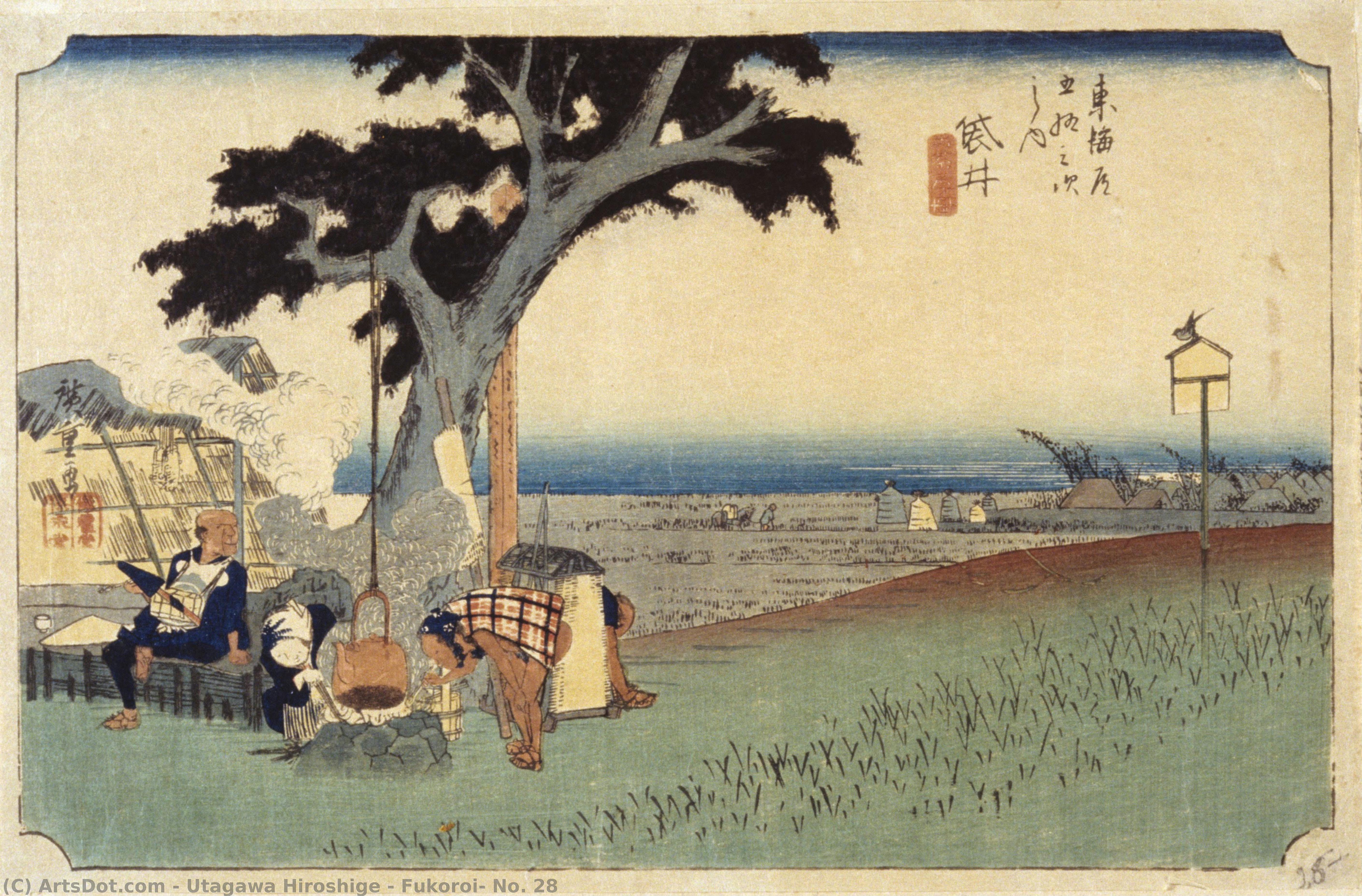 Fukoroi, No. 28 — Utagawa Hiroshige