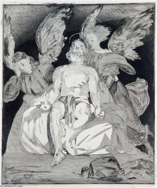 Christ Aux Anges — Едуар Мане