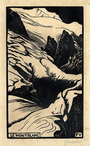 Mont Blanc — Félix Vallotton
