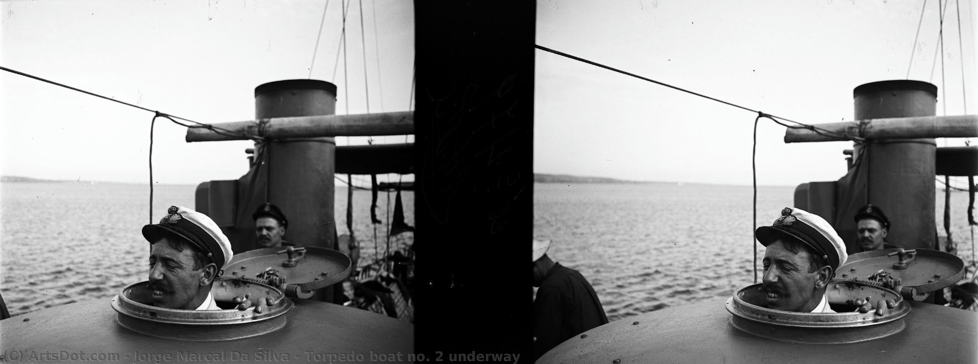 Torpedo Boat No. 2 Underway — Jorge Marçal Da Silva