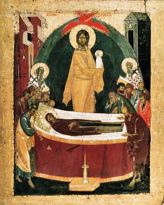 Dormition Of The Theotokos — Theophanes The Greek