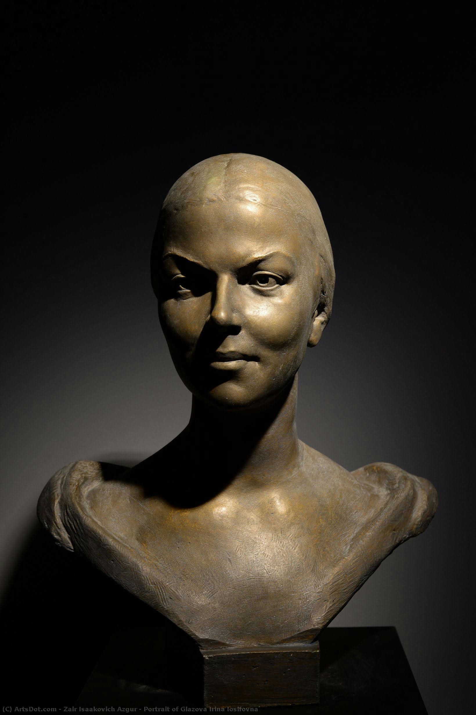 Portrait Of Glazova Irina Iosifovna — Sair Isakowitsch Asgur
