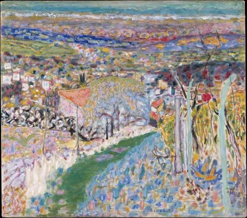 Landscape In The South (le Cannet) — Pierre Bonnard