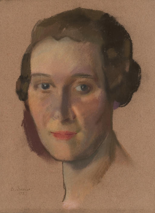 Portrait Of Evgenia Solomonovna Mantseva — Konstantin Andreevic Somov
