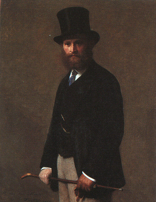 Portrait Of Edouard Manet — Henri Fantin-latour