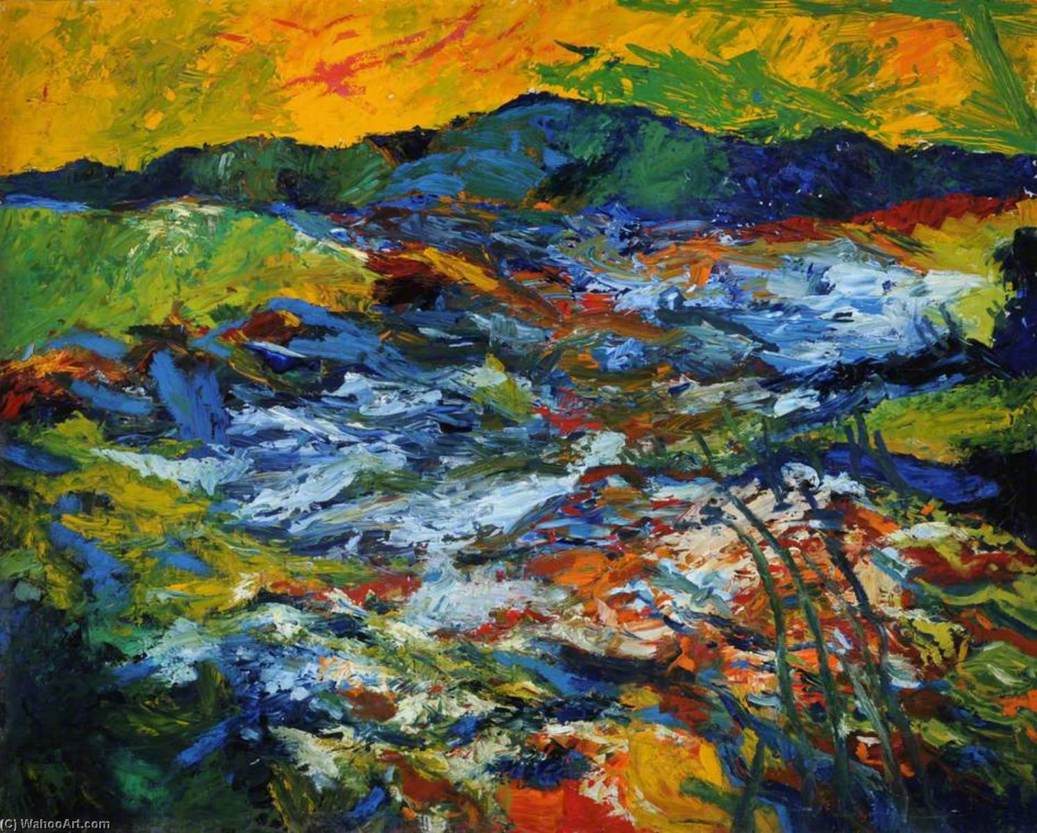 The River At Cagnes Sur Mur — Peter Neal