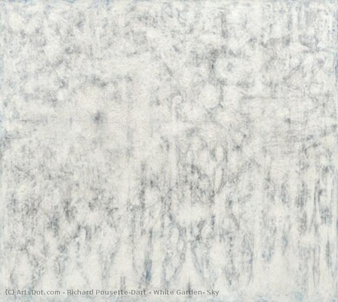 White Garden, Sky — Richard Pousette-dart