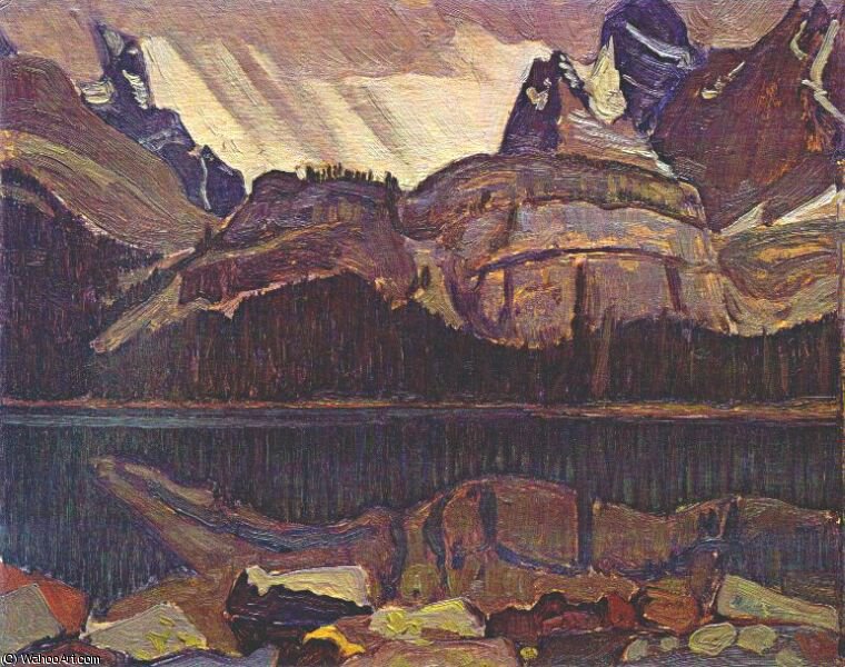 Lake Ohara Rainy Weather — James Edward Hervey Macdonald