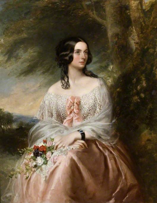 Emily Lady Isham (d.1898), Wife Of The 10th Bt Isham — Richard Buckner