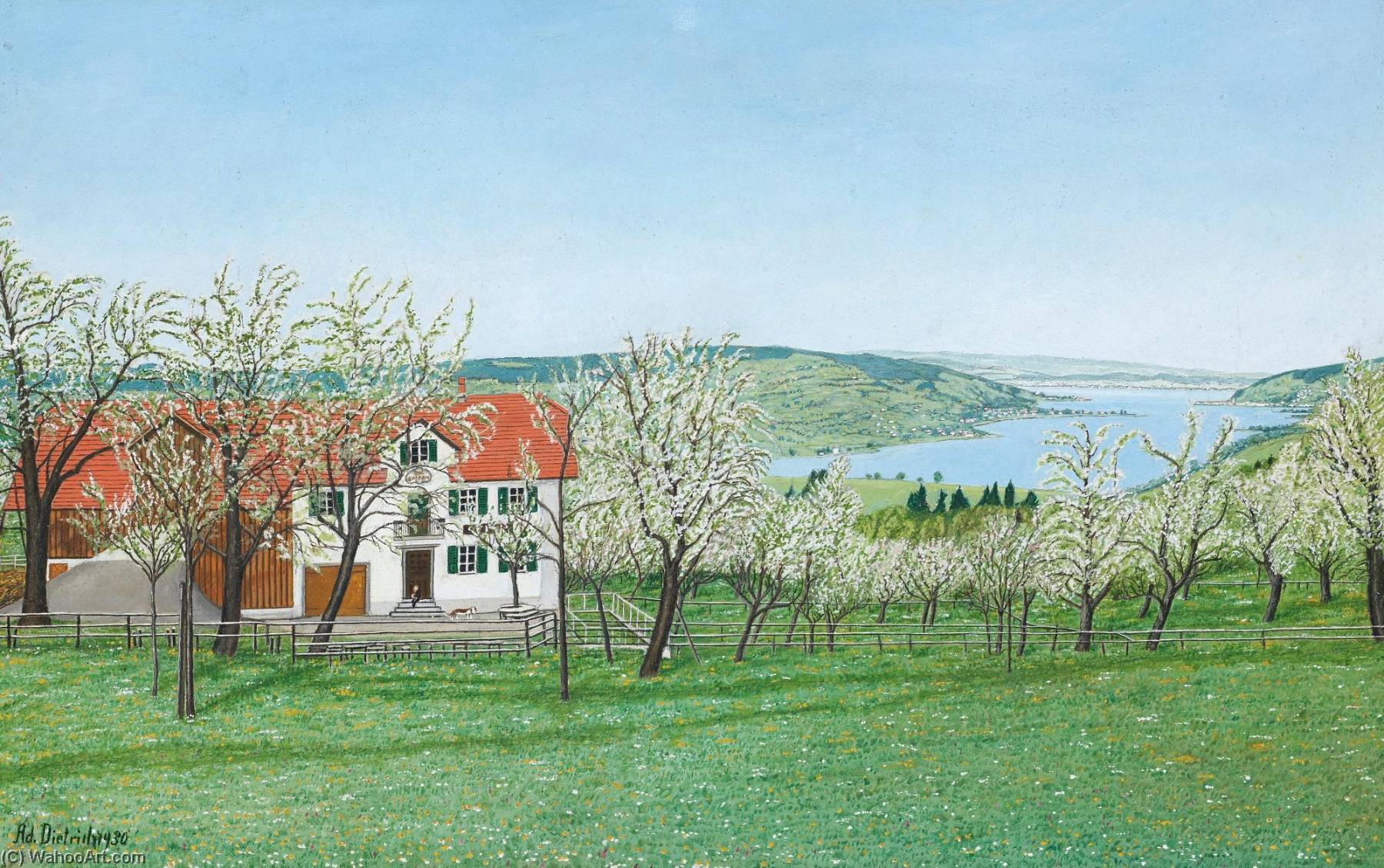 Eppenberg Bei Eschenz, 1930 — Adolf Dietrich