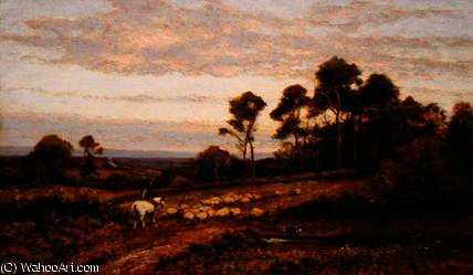 A Surrey Pasture — Arthur Augustus Ii Glendening