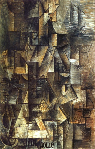 Frau Auf Gitarre (ma Jolie) — Pablo Picasso