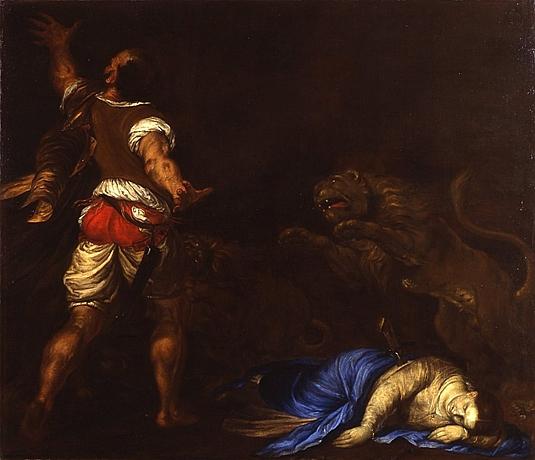 The Martyrdom Of Saint Euphemia — Francesco Del Cairo