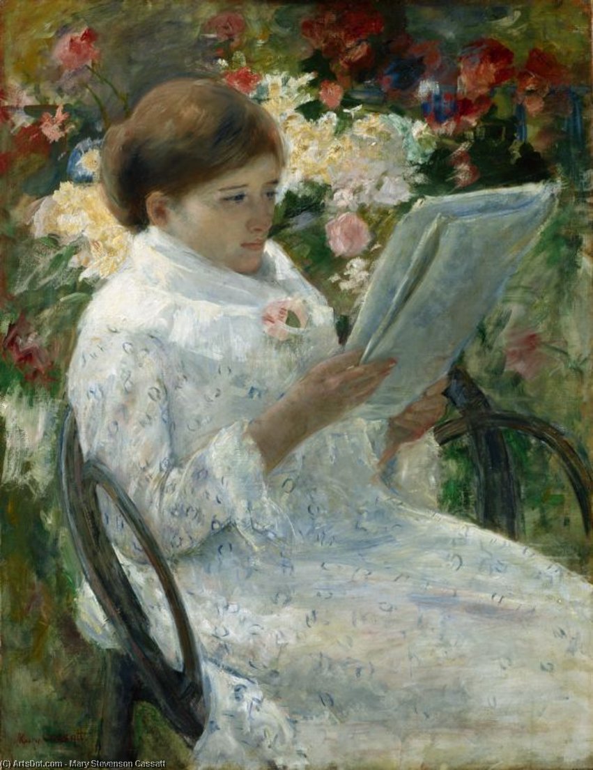 On A Balcony — Mary Stevenson Cassatt