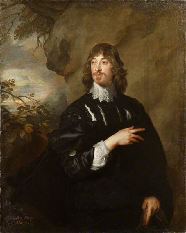 The Honourable Henry Percy (1605–1659), Baron Percy Of Alnwick — Sir Anthony Van Dyck
