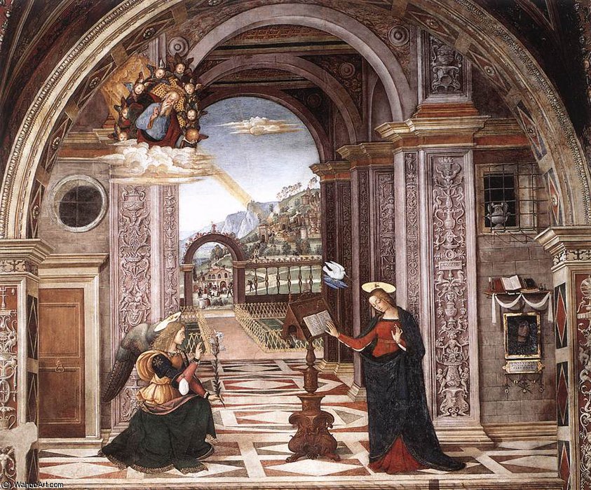 Pinturicchio Annunciazione — Bernardino Di Betto (pintoricchio)