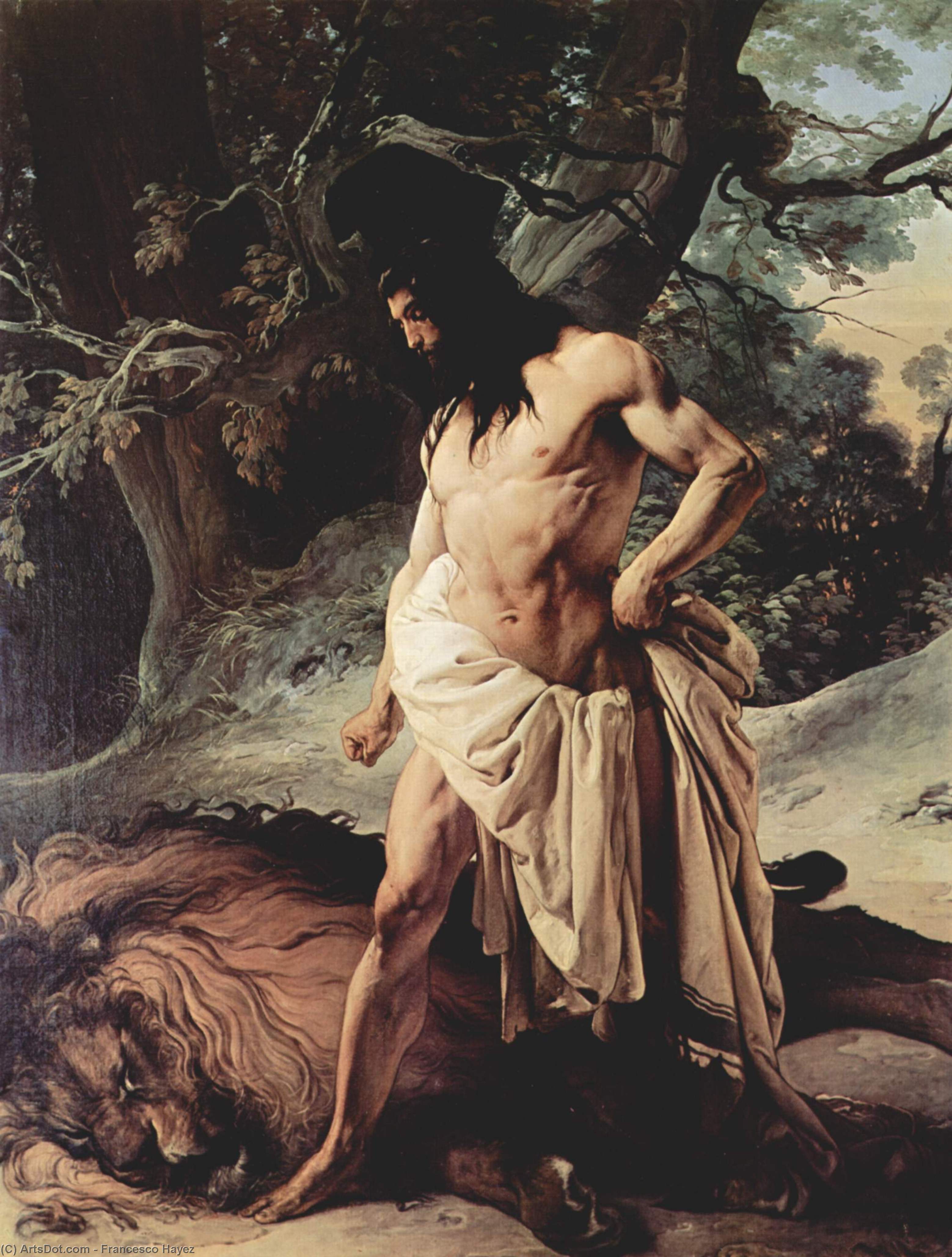 Samson Slays The Lion — フランチェスコ・アジェッツ