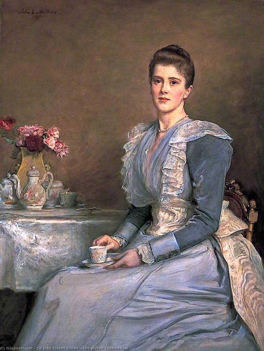 Mrs Joseph Chamberlain — Sir John Everett Millais