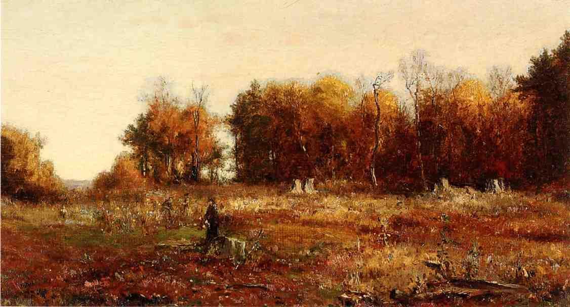 Gathering Autumn Leaves — Jervis Mcentee