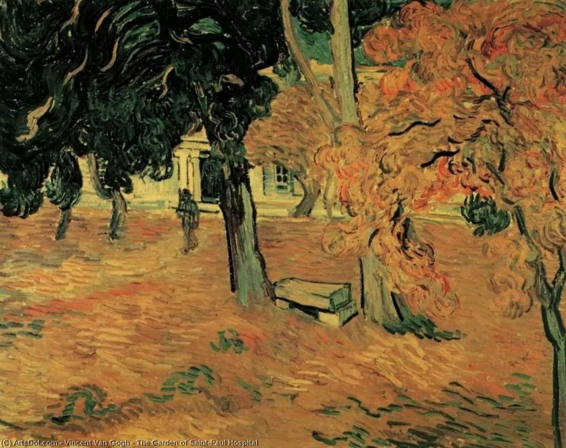 Der Garten Des Saint-paul-krankenhauses — Vincent Willem Van Gogh